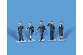 RAF Personnel x 5 OO Scale